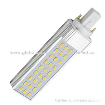LED G24 Light with Aluminum Lamp Body, 2-pin, 4-pin Available, AC85-265V